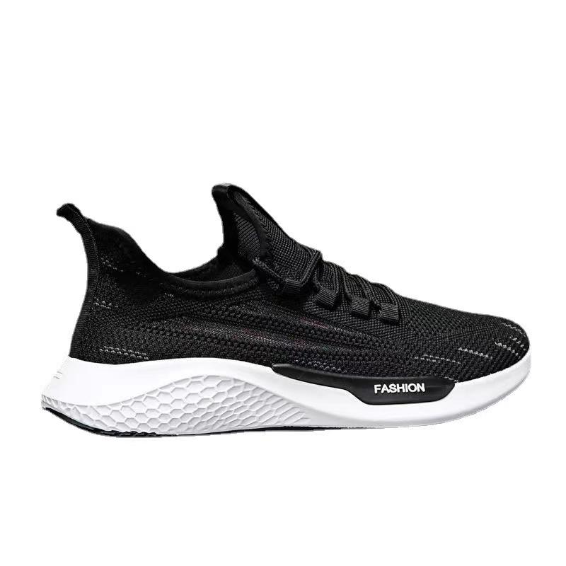 New Breathable Casual Shoes for Men Korean Style Versatile Trend Shoes Are Lightweight  Slip Resistant and Durable Running Shoes