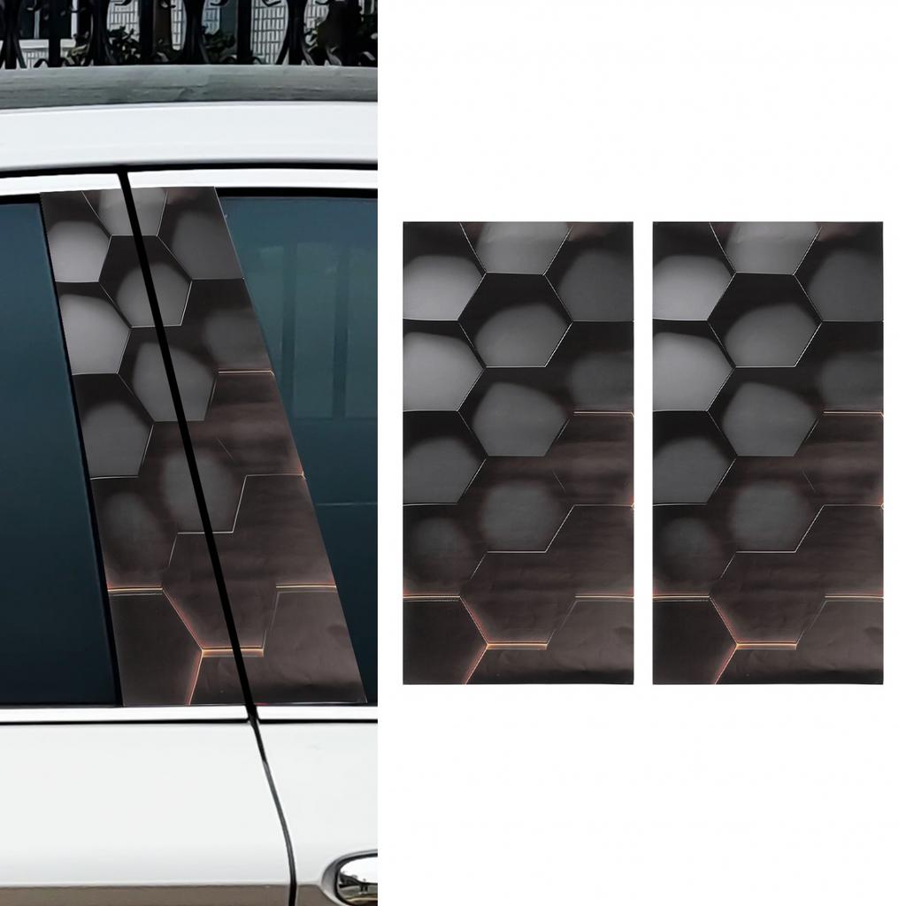 Versatile Application B-Pillar Sticker Waterproof Car Sticker