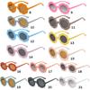 Boys And Girls Trend Outdoor Product Eyewear Vintage Children Sunglasses Sun Glasses Flower Shape