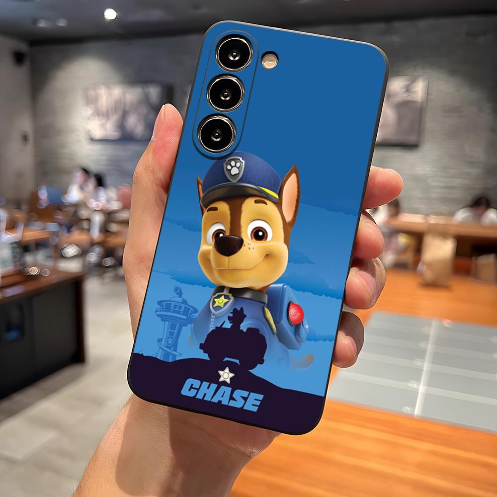 Cartoon Paws P-Patrols Phone Case For Samsung S23 Ultra S24 S22 S20 Fe S21 Plus A54 A34 A24 A53 A13 A16 Back Cover
