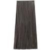 Fashion Style 2024 Summer New Women's Brown Light Elegant Pleated Skirt Mid-Length Skirt 05221621717