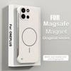 Ultra-Dünne Magnetische Für Magsafe Hülle für OnePlus 15 13 13T ACE 6 5 3 Pro Turbo6 Kabelloses Laden Rahmenlose Glänzende Abdeckung