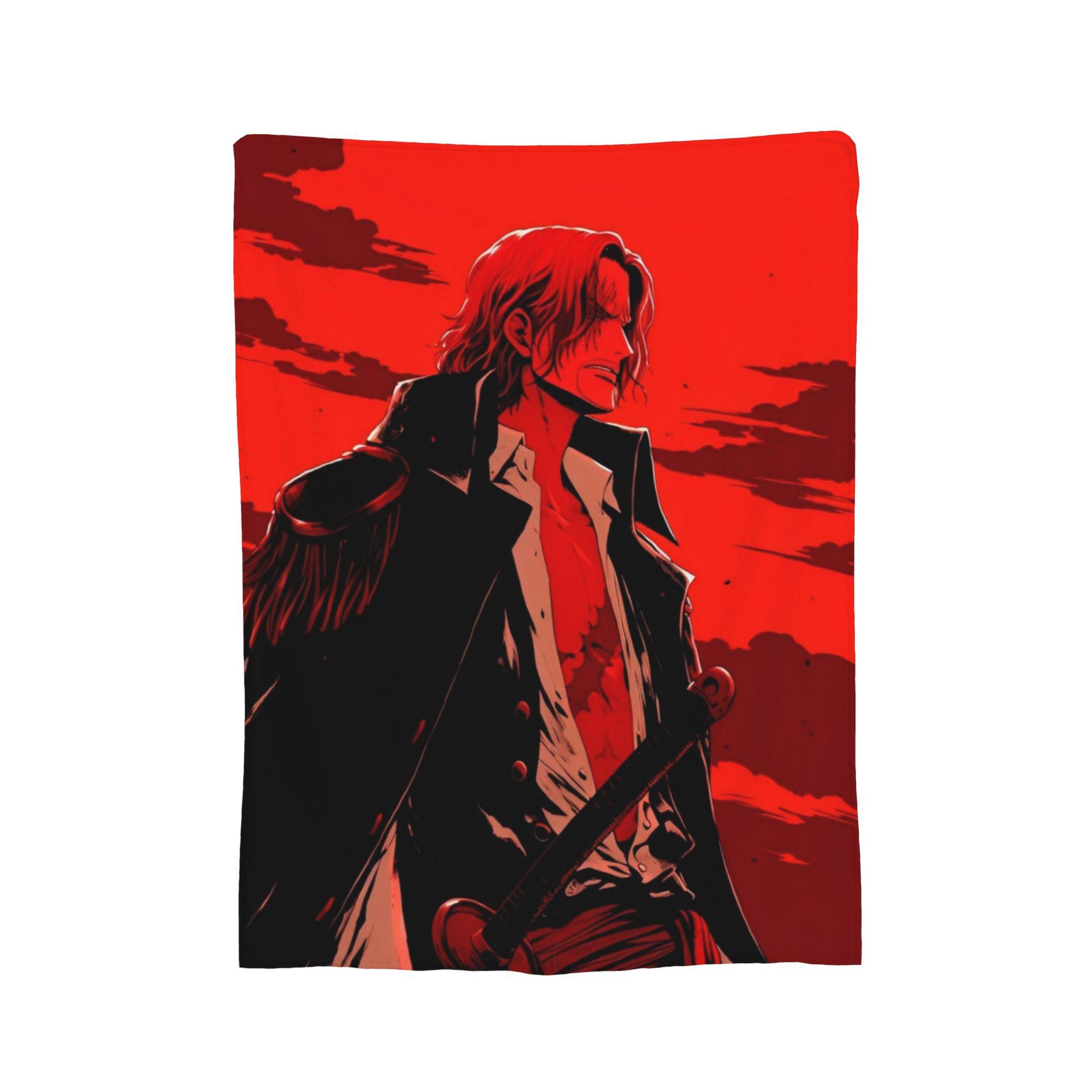 

Luffy Gear 5 Anime Blanket Fuzzy Awesome Soft Throw Blanket for Bedding Lounge Textile Decor, 30x40in