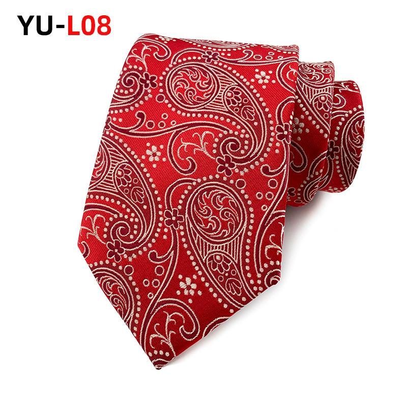 Paisley Cashew Flower Polyester Fashion Men'S Tie