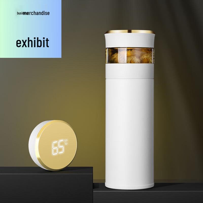 MRSIKEY Tea Infuser Insulated Travel Mug