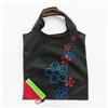 1pc Reusable Grocery Shopping Bag | Leak Proof, Square Shape, Foldable Tote With Cute Strawberry Design And Clutch Accessory