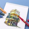 12 Pcs Soft pen point pen Calligraphy Sketch Brush Draw Hand Account Colour Pen