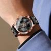 BINBOND Man Sport Wristwatch Casual Luminous Male Clock Business Quartz Movement Men's Watches