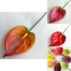 Anthurium Simulated Plants Wedding Hotel Restaurant Decoration Ornament Desktop
