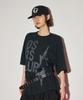 Lujeoseukeulleob Logo Short Sleeve T-Shirt Black