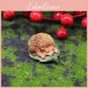Style Resin Hedgehog Animal Sculpture Micro Landscape Decor For Gift Giving