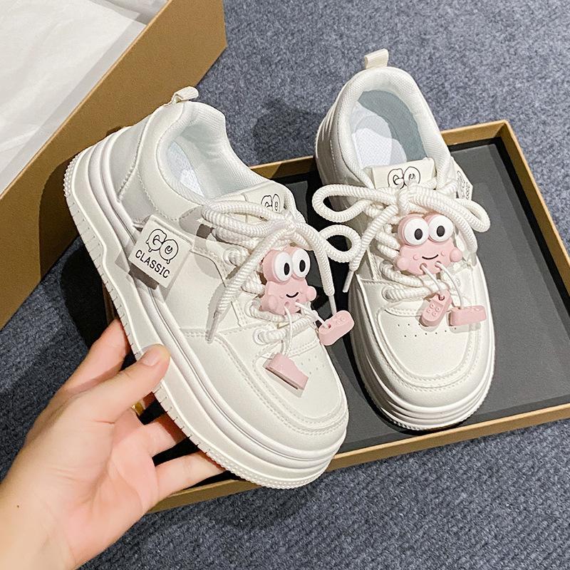2025 Little White Shoes Children's Summer New Korean Version Ins Female Students Leisure Sports Versatile Board Shoes Street Shot Y9913