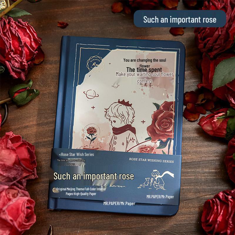 Mr. Paper Rose Prince Hardcover Planner & Journal