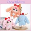 Plush Bunny Keychain With Long Ears And Butterfly Bow For Girls Gift