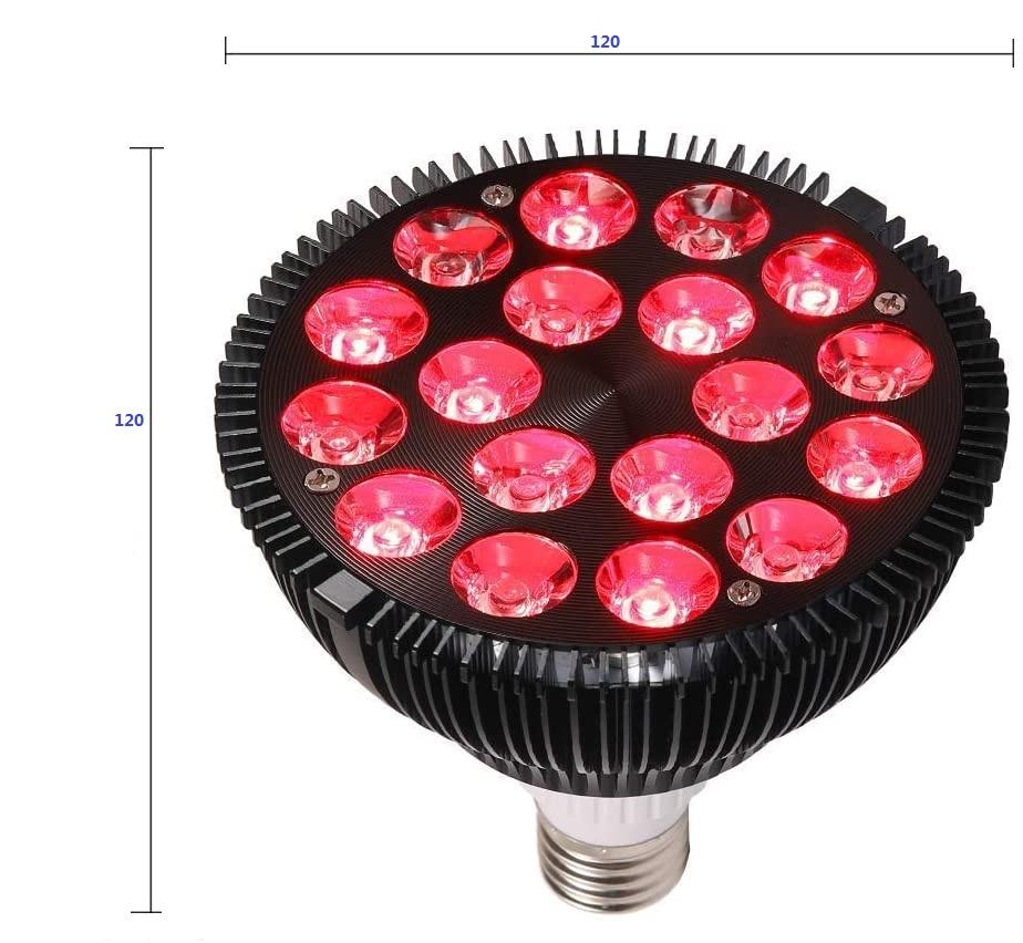 Haushalts-Infrarot-Therapielampe Kosmetikstudio 54W LED-Lampe 660nm 850nm Rotes Lichttherapie