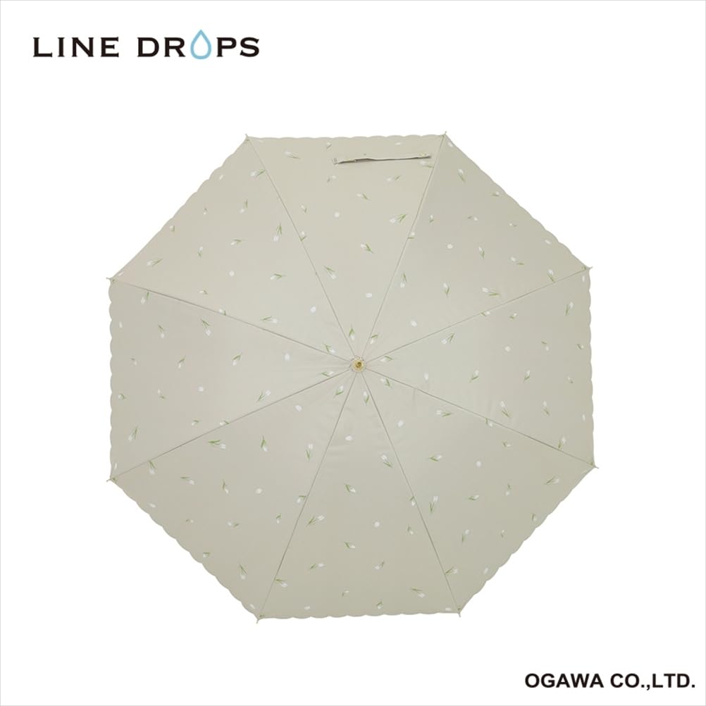 Ogawa Long For Sunny and Rainy UV Discoloration Hand 8 Colorful UV Protection Rate Shading Rate Over Heat Water 57285 Parasol, Umbrella, Days, Print,