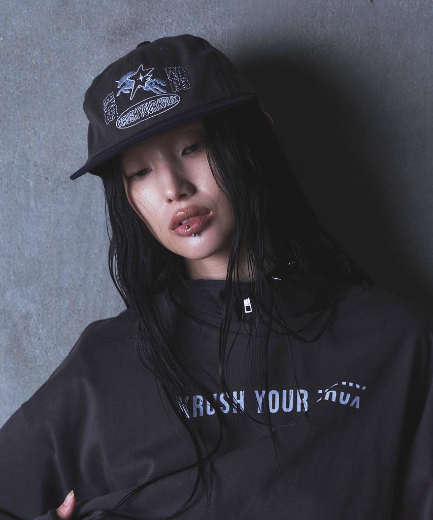 Keuleogsi Unicorn Star Two-Tone Ball Cap - Navy/Charcoal