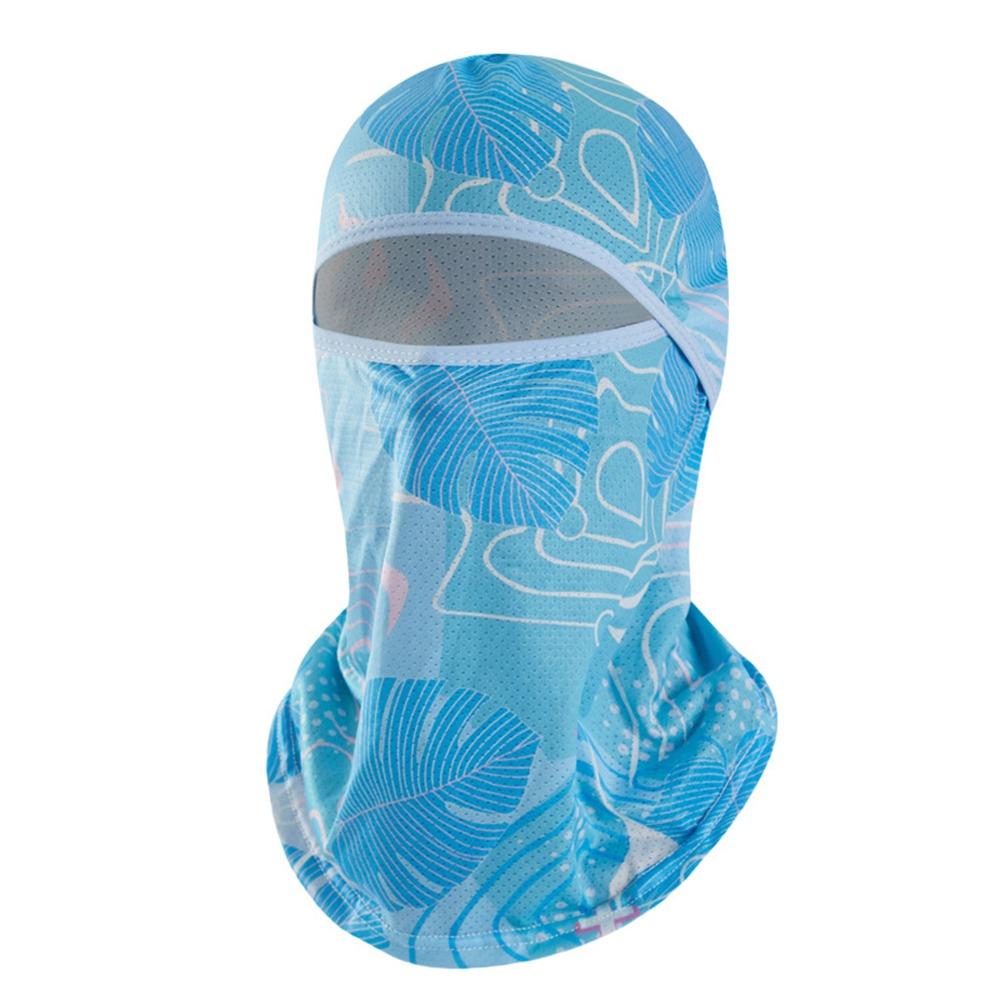 Ice Silk Cool Balaclava Quick Dry Face Cover Headwear Fashion Full Face Cap  Motorcycle Riding
