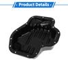 X Autohaux 1 Pc No.121010H050 Engine Oil Pan for Toyota Camry 2007-2011 Steel Black
