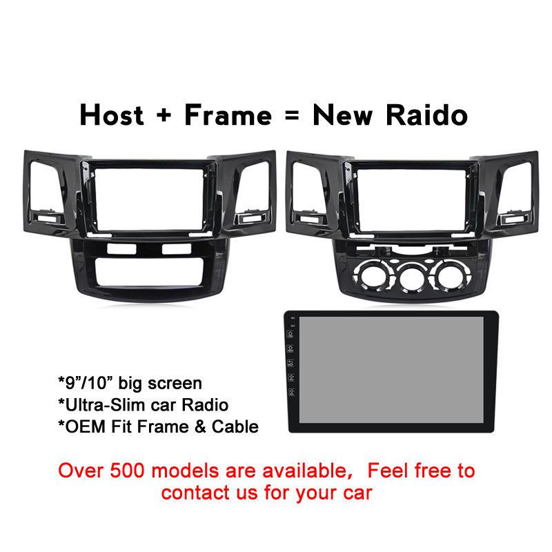 

Навігаційна система Android для 08-14 4Runner & Hilux: Великий екран, Рамка, Проводка в комплекті consult