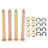 20pcs Door Hinge Pin Bushing Kit 862793 Galvanized Steel Car Accessories Replacement for Ford