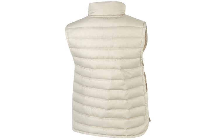 Nike Down Vests Women's Light Ivory White Stand Collar Thickened Other CU5097-140