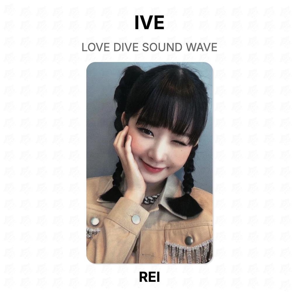 IVE LOVE DIVE SOUND WAVE Official Photocard