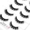 Veyesbeauty NEO PUNK Lash Clusters Invisible Band Reusable Durable Quick & Easy Application 5 Pairs