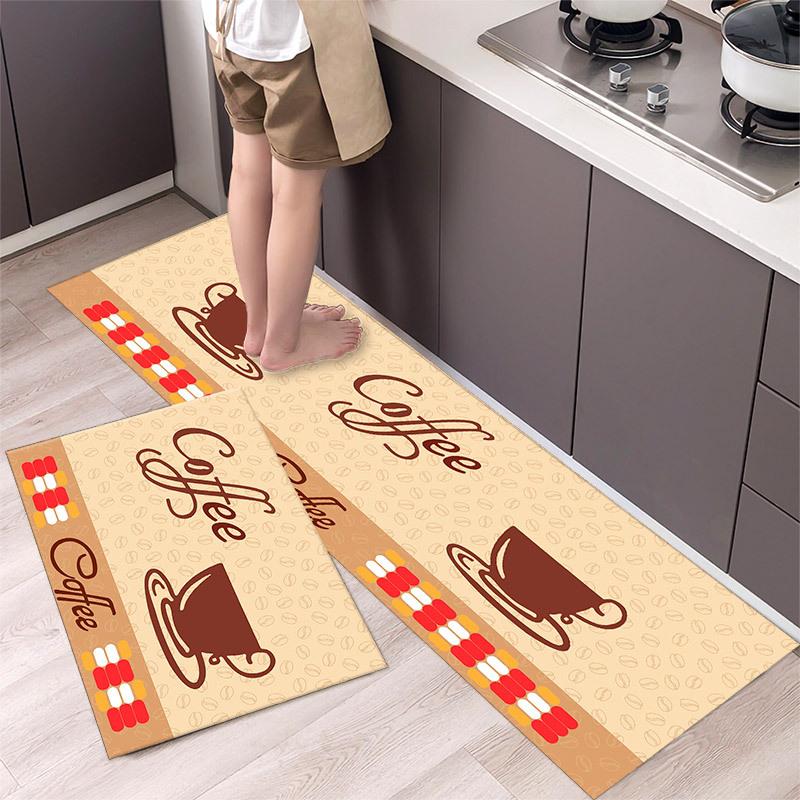 Kitchen Floor Mat Simple Home Carpet Entrance Mat Long Bedside Carpet