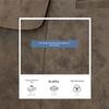 Plus Size Retro Coffee Suede Asymmetrical A-Line High Waist Skirt - Women's Spring/Autumn, Hip-Hugging Short Style.