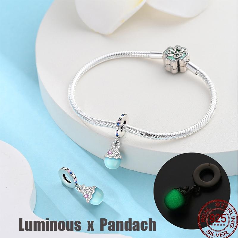 Luminous Firefly Star Moon Cherry Catcopper Pendant Beads 3Mm Diy For Women Exquisite Jewelry Making Gift