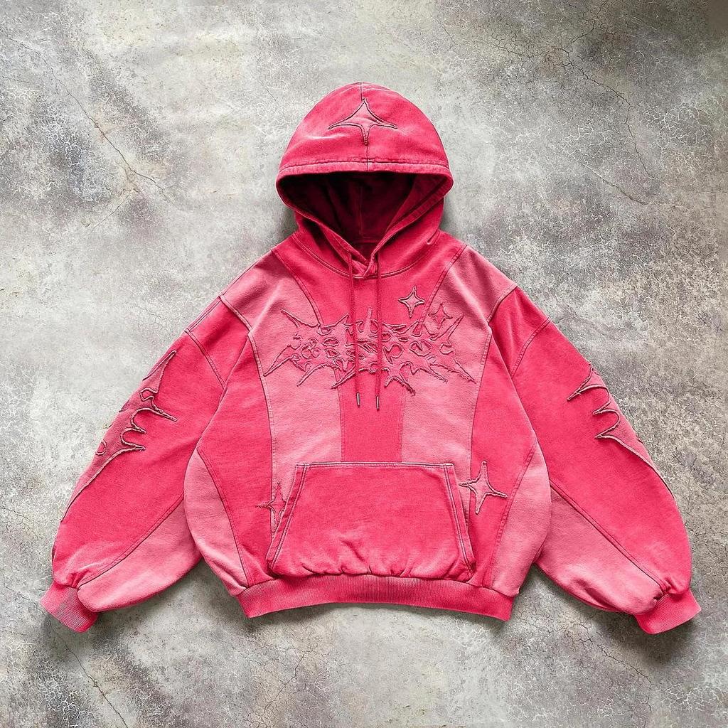 Comfortable Unisex Casual Hoodie, Soft Oversized Hoodie with Kangaroo Pocket, Edgy Streetwear Hoodie for All-day Wear