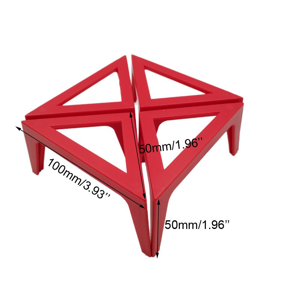 4Pcs Stable Canvas Stands Portable Risers For Pouring Paintings  Board Support Small Desk Easels Canvas Painting Display Stand