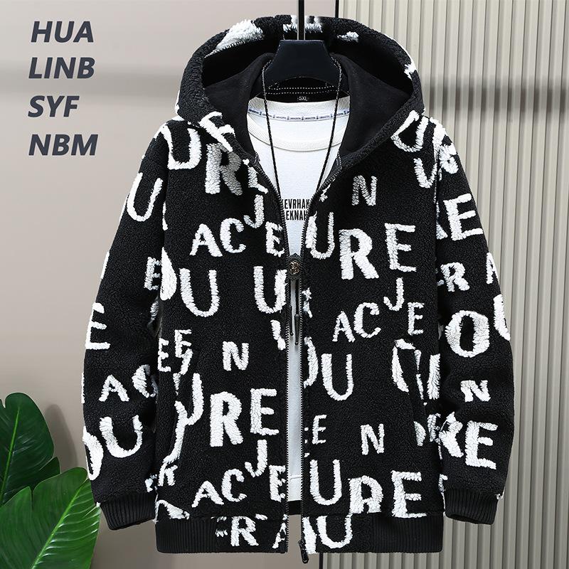 

Замшевая куртка из ягненка, мужская зимняя утолщенная хлопковая куртка больших размеров, европейский и американский стиль, мужской стиль оверсайз, 4XL-12XL 12XL