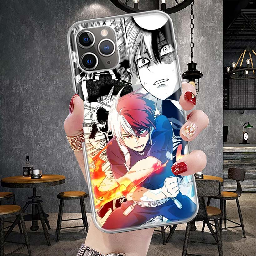 My Hero MHA Deku Soft Phone Case For IPhone 18 11 17 Air 16E 16 Pro Max 15 + 14 Plus 13 Mini 12 Apple 7 SE 8 Fundas Coque 11 17 Air