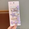 Pince à Cheveux Étoile de Mer Coquillage Colorée pour Filles - Accessoires pour Cheveux d'Enfants