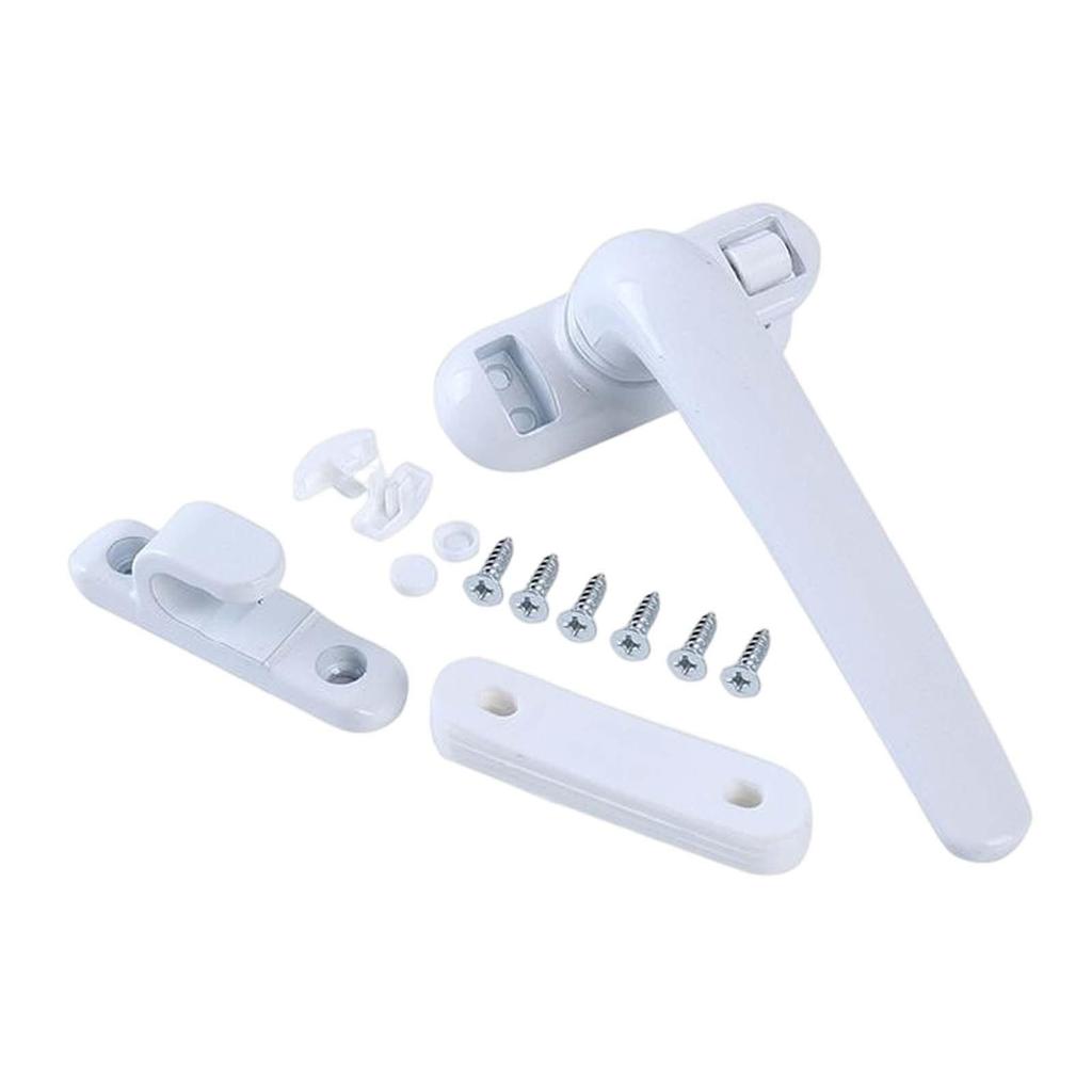 Window Locking Handle Aluminum Alloy Casement Hardware Security Handle for Home Door and Window Accessories