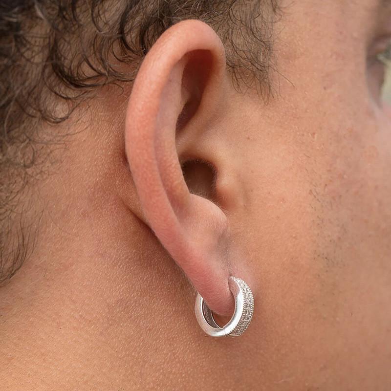 Dainty Circle For Men Hoop Earrings Women Small Earrings With Cubic Zirconia Modish Stylish Couple Love Ear JewelryFashion Jewelry