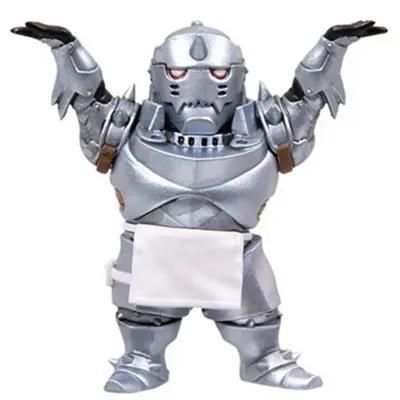 Japanese Genuine Gacha Scale Model Fullmetal Alchemist Character Pen Holder Alphonse Edward Roy Action Figure Toys