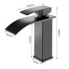 Waterfall Style Stainless Steel Faucet Suitable for Household Use, Single Hole Installation for Both Hot and Cold Use New Style