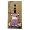 Cute Silicone Travel Luggage Tag Penguin Hippo Portable Suitcase ID Address Holder Cartoon Animal Reusable Baggage Tag