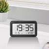 Compact Multifunctional Digital Alarm Clock for Bedside or Student Use (Model Q118)