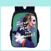 Joker Small Backpack For Men Women Casual Nylon School Bag With Adjustable Straps
