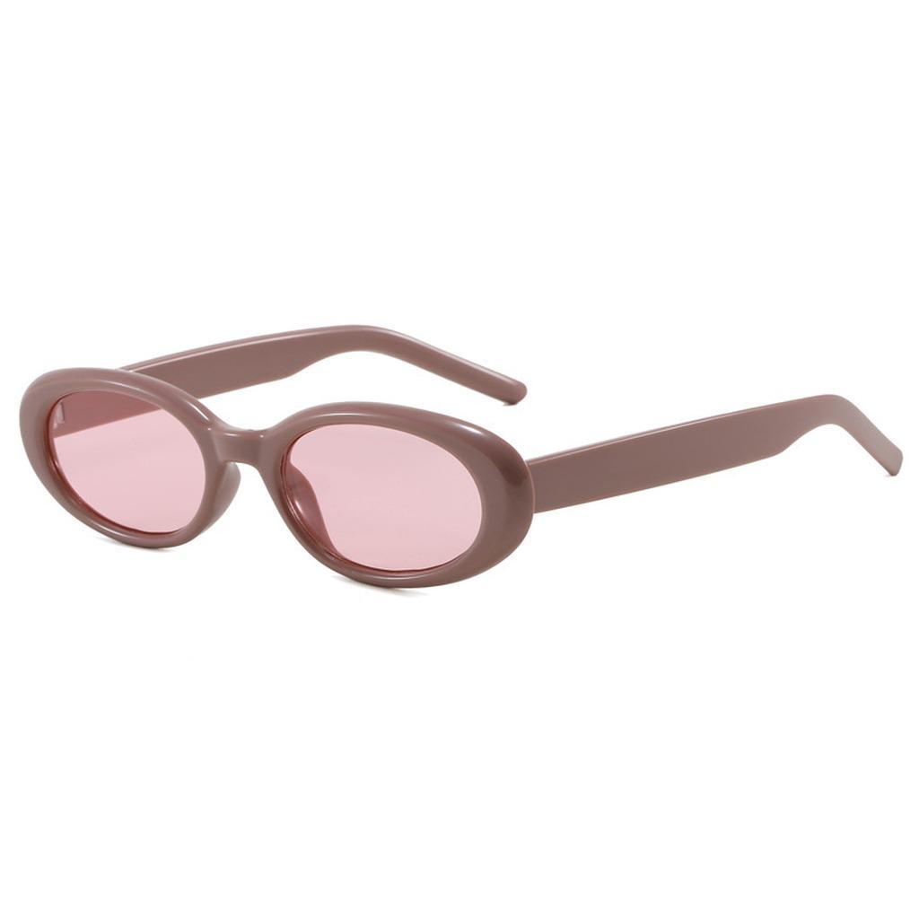 Vintage Oval Eyewear Comfortable Small Frame Eyewear Retro Sunglasses Trendy Oval Frame Sunglasses For Party Gatherings Outdoor