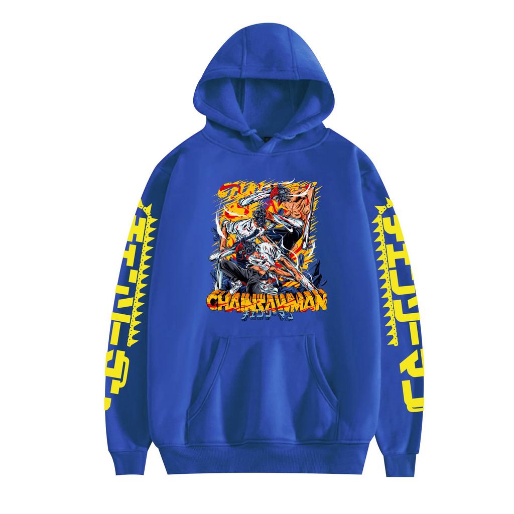 Mode Unisex Freizeit Kettensägenmann Cartoon Hoodies Sweatshirt Outdoor Sport Cosplay Pullover Hoodie