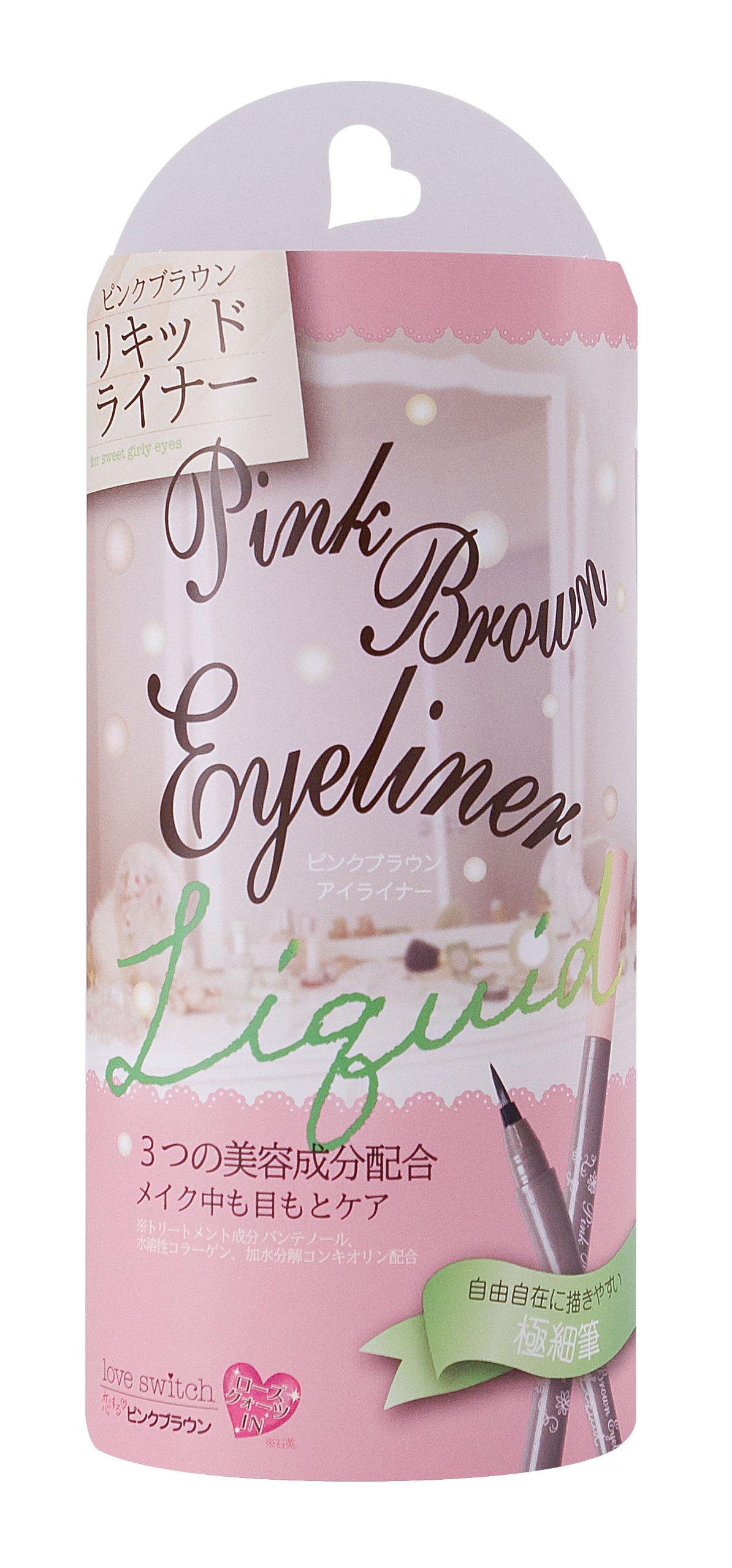 

Love Switch Pink Brown Liquid Eyeliner N розовый
