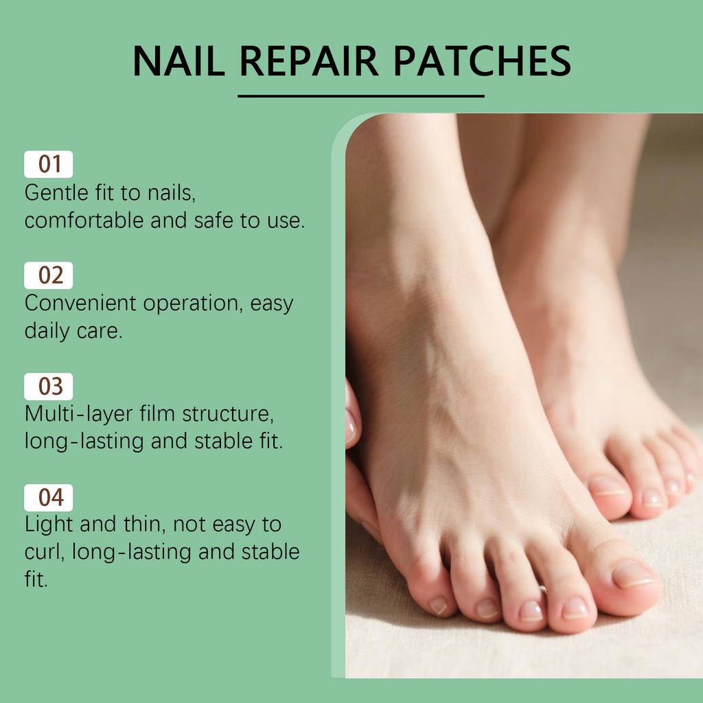 Nail Care Patch, Onychomycosis Care, Soft Nail Ingrown Nail, Nail Thickening Type, Bright Nail Care Patch.
