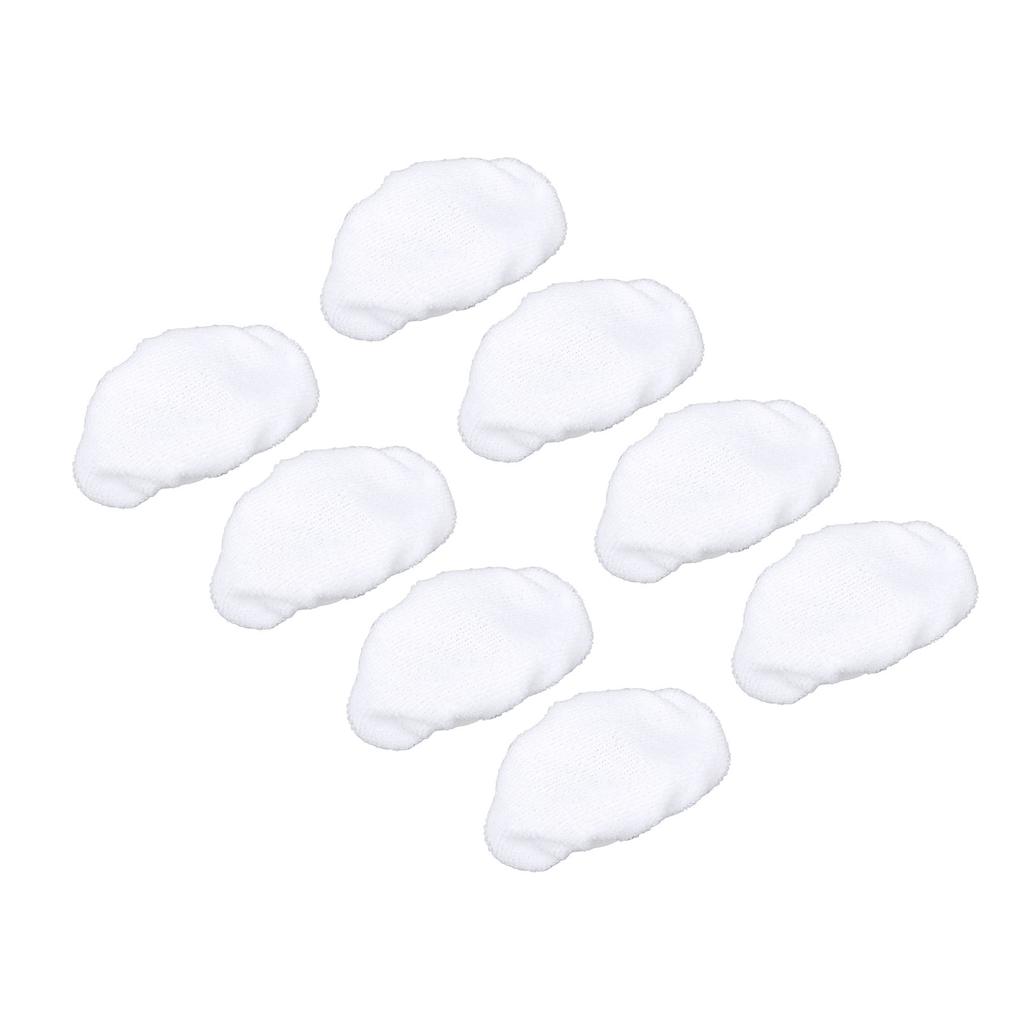 8 Pcs Steam Mop Pads for Handheld Steam Cleaner Reusable Universal Washable Microfiber Cloths