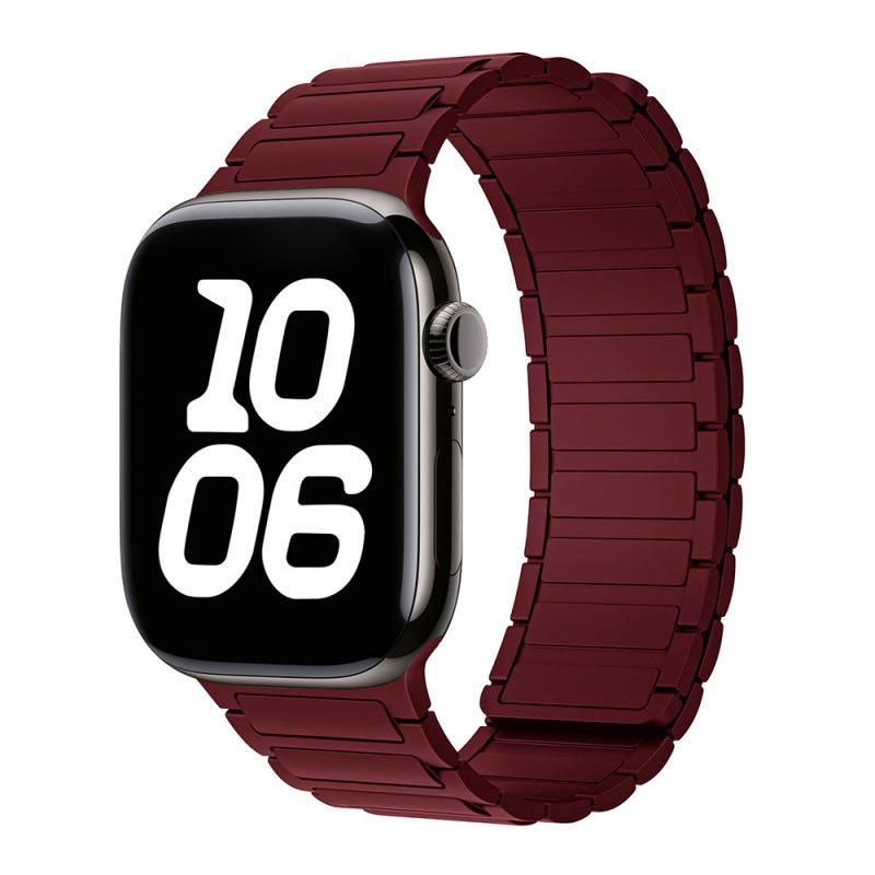 Zhang Jingyi Magnetisches Silikonarmband für Apple Watch S9/8/iWatch10 Ultra