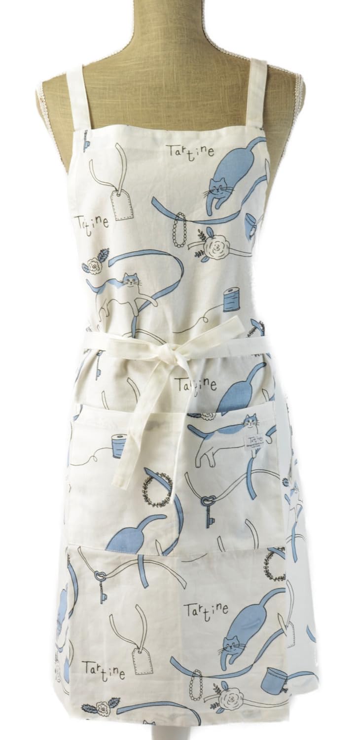 

Коллекция Prince Фартук Тартин Индийский Серый Наоми Тосаки TARTINE Кот [38375] серый